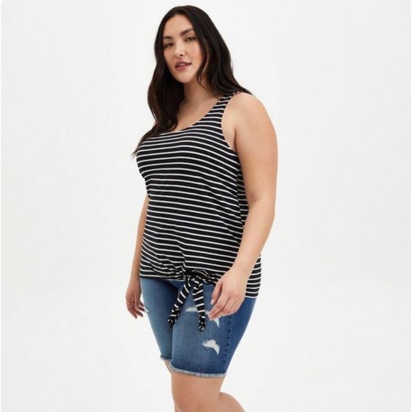 Torrid Striped Tank size 2 (2X) - Picture 1 of 7